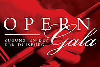 Hand mit Geigenbogen mit der Aufschrift Opern-Gala