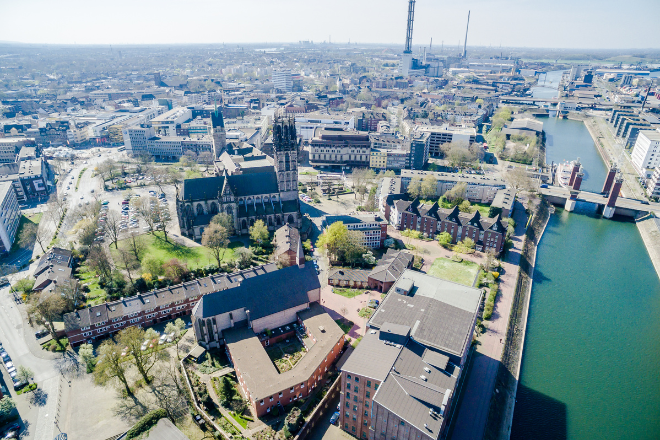 Duisburg von oben