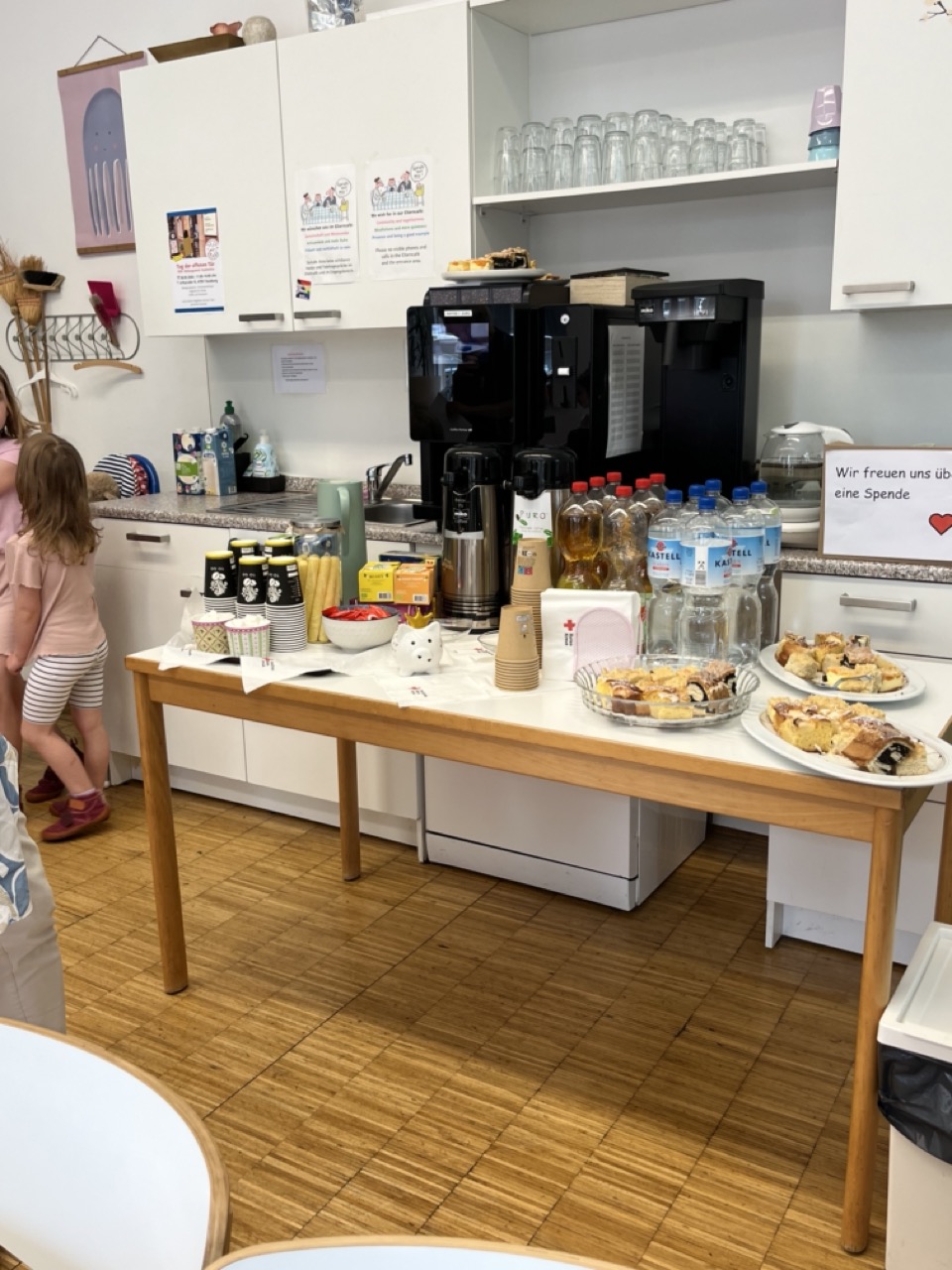 Buffet im Elterncafe Elterncafe